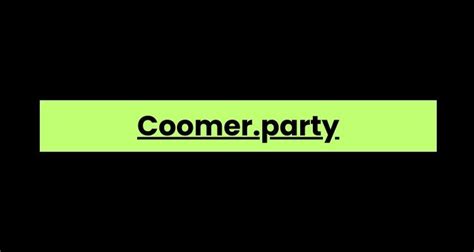 coomer partyy|Coomer Party: A Comprehensive Exploration of a。